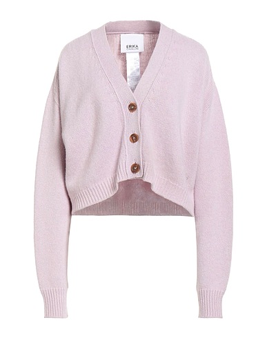 ERIKA CAVALLINI Cardigan Lilac 95% Cashmere, 5% Virgin Wool