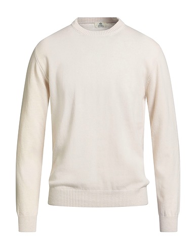 LUIGI BORRELLI NAPOLI Sweater Off white 70% Virgin Wool, 20% Silk, 10% Cashmere