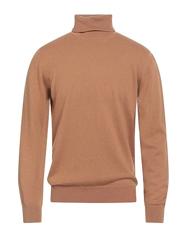 HERNO Polo neck Camel 90% Wool, 10% Cashmere