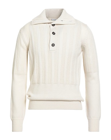 PAOLO PECORA Jumper Off white 100% Virgin Wool