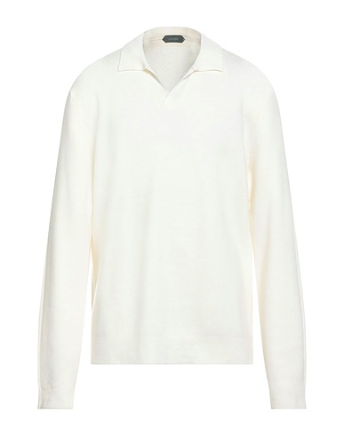 ZANONE Jumper Ivory 100% Virgin Wool