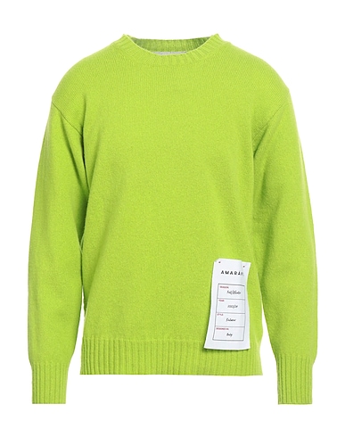 AMARANTO Jumper VERDE LIME 90% Wool, 10% Cashmere
