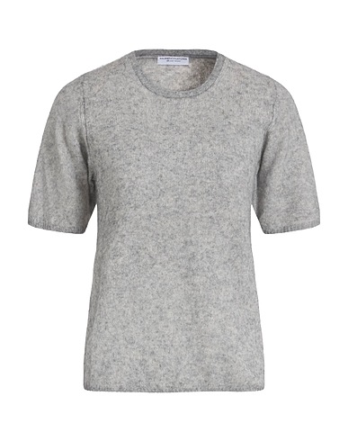 MAJESTIC FILATURES Pullover Grau 80% Waschbärwolle, 20% Nylon