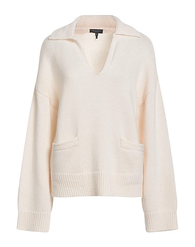 RAG & BONE Jumper Ivory 90% Wool, 10% Cashmere