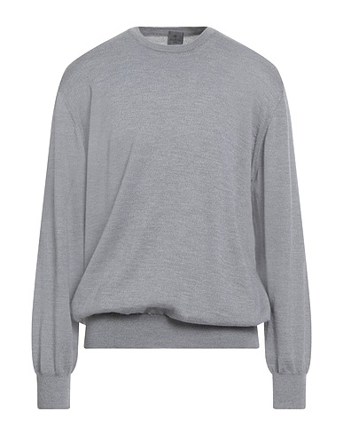 DALMINE Pullover Grigio 100% Lana Merino
