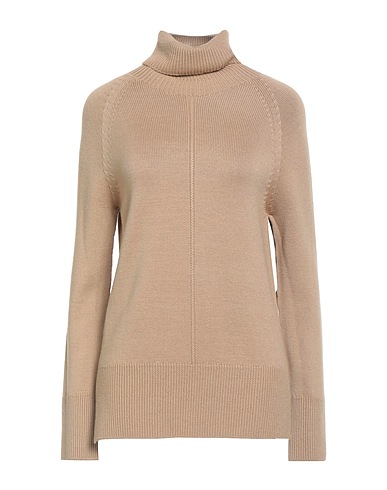 ANIS Rollkragenpullover Beige 100% Schurwolle