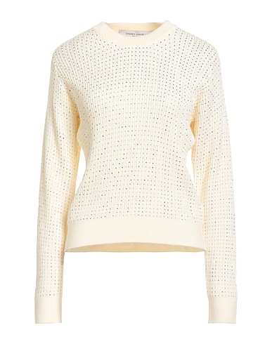 GOLDEN GOOSE Jumper Ivory 100% Virgin Wool
