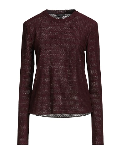 RAG & BONE Jumper Burgundy 95% Polyester, 5% Elastane