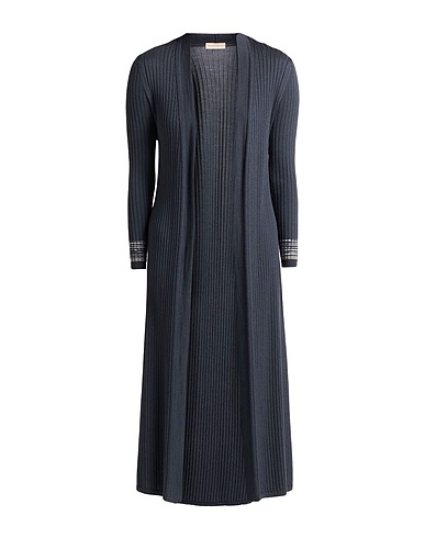 PUROTATTO Cardigan Charcoal 100% Wool