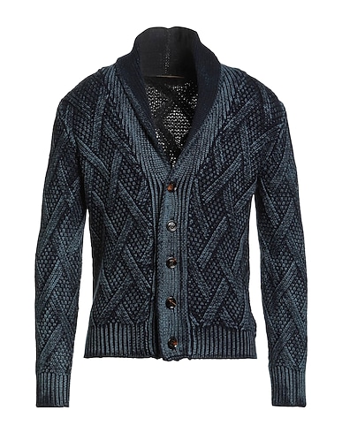 MOORER Cardigan Midnight blue 100% Wool