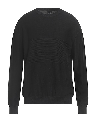 ARMANI EXCHANGE Jumper Black 100% Cotton