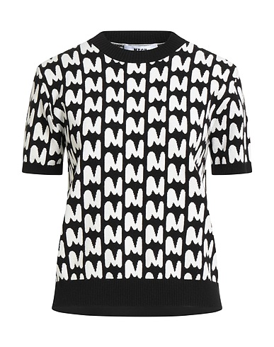 MSGM Jumper Black 70% Viscose, 30% Polyester