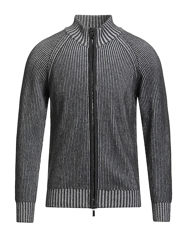MOORER Cardigan Charcoal 100% Cashmere