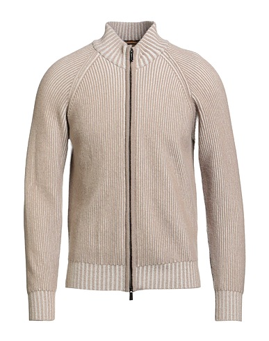 MOORER Cardigan Beige 100% Cashmere