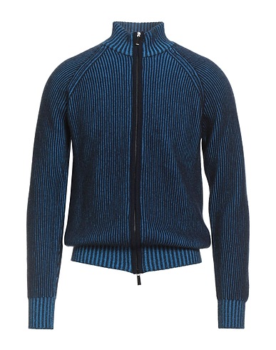 MOORER Cardigan Blue 100% Cashmere