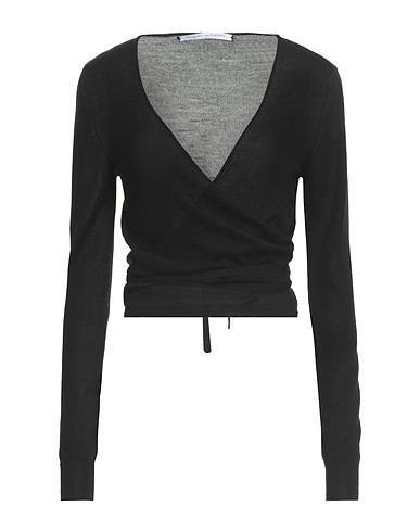 MAISON LAVINIATURRA Cashmere jumper Black 70% Cashmere, 30% Silk