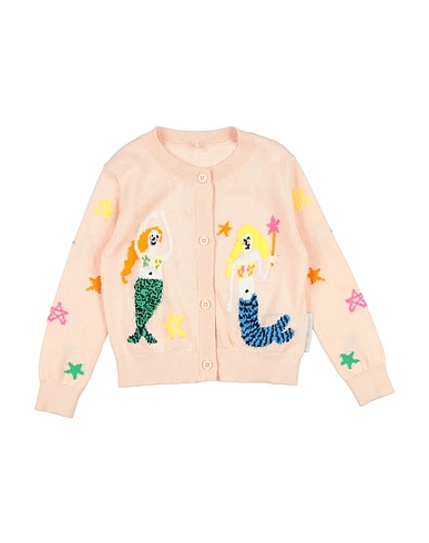 STELLA McCARTNEY KIDS Cardigan Light pink 95% Cotton, 5% Wool