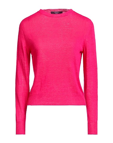 WEEKEND MAX MARA Sweater Magenta 100% Linen
