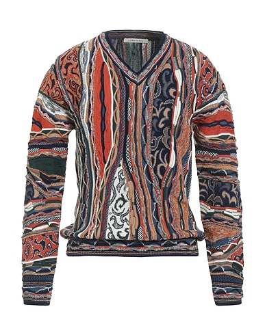 LORENZONI Pullover Kamel 50% Schurwolle, 40% Acryl, 10% Polyamid