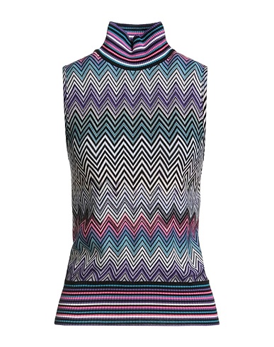MISSONI Polo neck Azure 100% Wool
