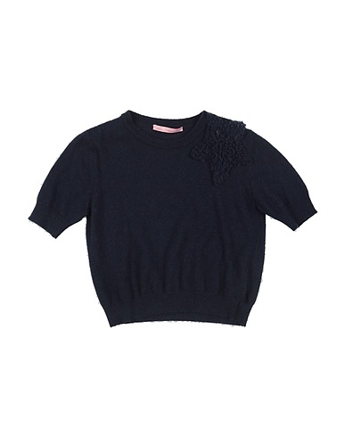 MISS BLUMARINE Jumper Navy blue 40% Wool, 25% Viscose, 25% Polyamide, 10% Cashmere