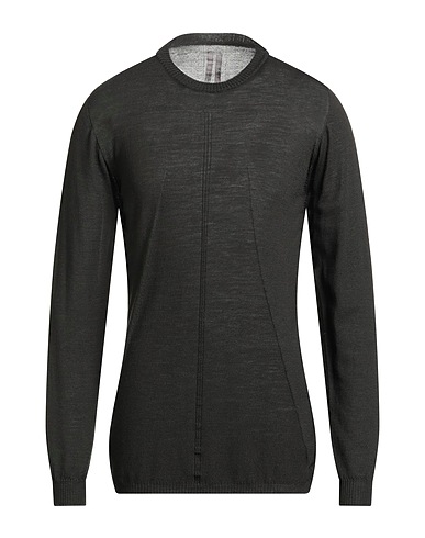 RICK OWENS Jumper Dark green 100% Virgin Wool