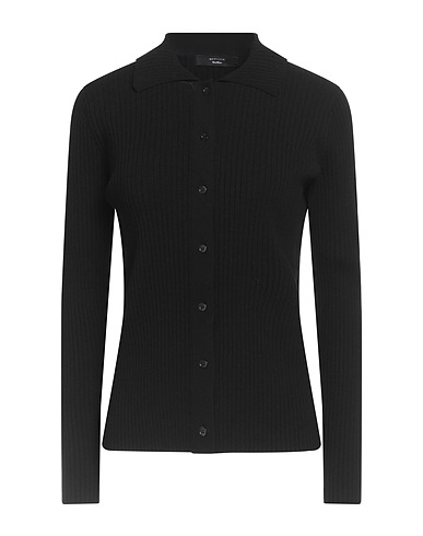 WEEKEND MAX MARA Cardigan Black 58% Viscose, 20% Polyester, 17% Polyamide, 5% Elastane