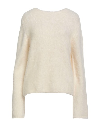 LOULOU STUDIO Jumper Ivory 79% Alpaca wool, 19% Polyamide, 2% Elastane