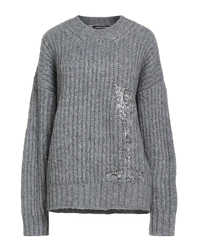 MSGM Pullover X JAN DE VLIEGHER Grigio 55% Acrilico, 17% Lana mohair, 17% Lana, 11% Poliammide