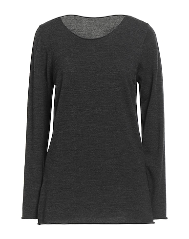 BASE MILANO Jumper Charcoal 95% Mohair wool, 5% Polyester