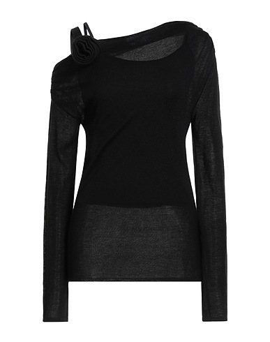 BLUMARINE Pullover Schwarz 70% Viskose, 30% Wolle