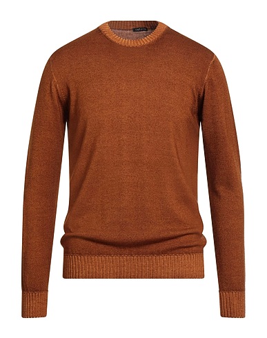 RETOIS Jumper Tan 100% Merino Wool