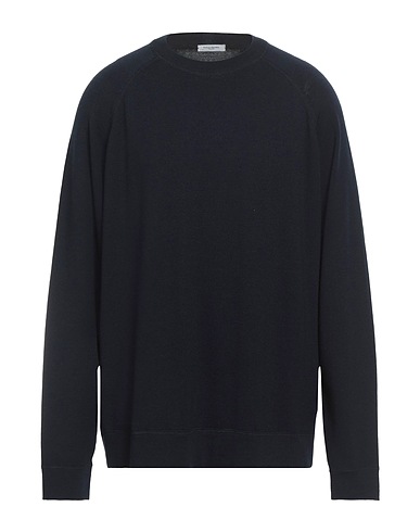 PAOLO PECORA Jumper Midnight blue 100% Virgin Wool