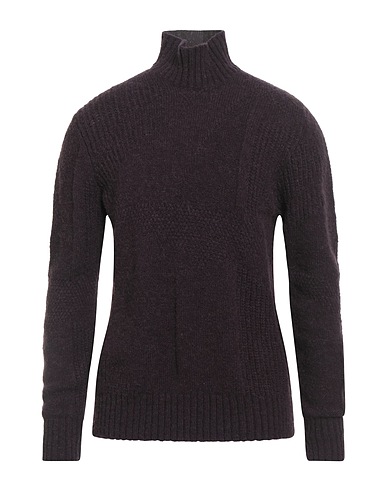 COSTUMEIN Rollkragenpullover Pflaume 41% Polyamid, 32% Alpakawolle, 27% Merinowolle