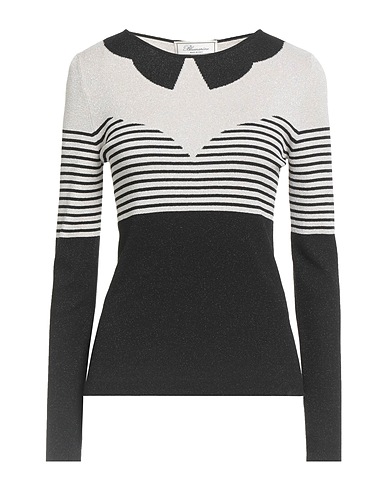 BLUMARINE Jumper Black 62% Viscose, 25% Polyamide, 13% Metallic Polyester