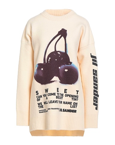 JIL SANDER Sweater Beige 100% Wool