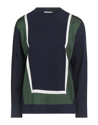 JIL SANDER Jumper Navy blue 84% Virgin Wool, 16% Silk
