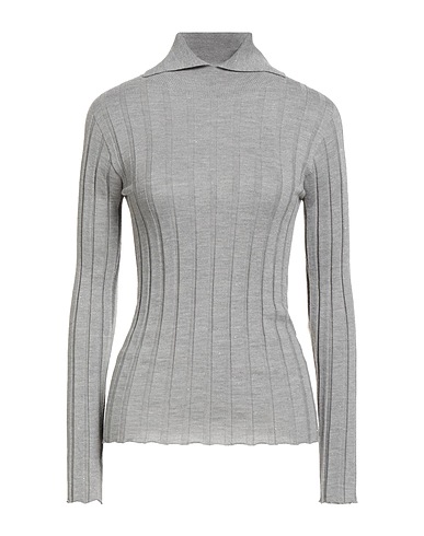 PESERICO Turtleneck Grey 78% Virgin Wool, 21% Viscose, 1% Polyester