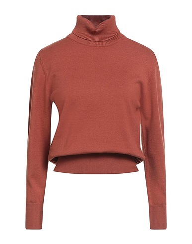 ANONYME DESIGNERS 터틀넥 니트 브라운 50% 비스코스, 25% 폴리에스테르, 25% 나일론