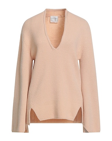 FORTE_FORTE Jumper Beige 70% Virgin Wool, 30% Cashmere