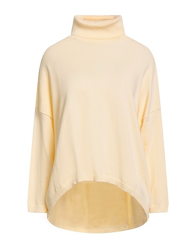 ANONYME DESIGNERS Polo neck Cream 40% Polyester, 30% Acrylic, 30% Wool