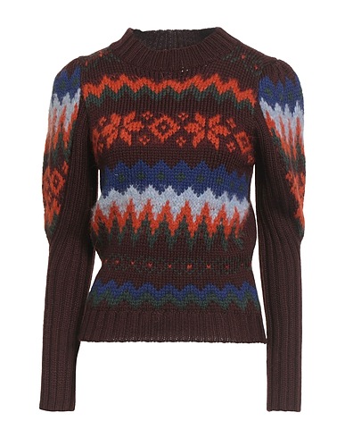 ANTIK BATIK Jumper Chocolate brown 85% Merino Wool, 15% Alpaca wool