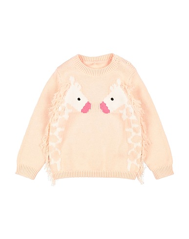 STELLA McCARTNEY KIDS Jumper Light pink 95% Cotton, 5% Wool