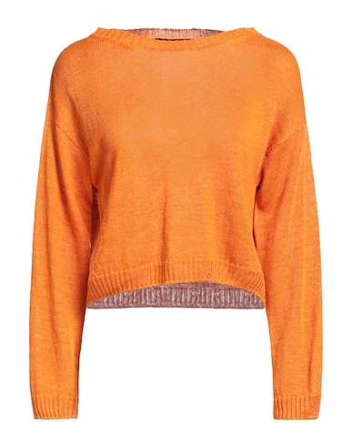 WEEKEND MAX MARA Sweater Orange 100% Linen