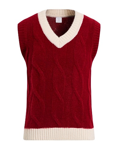 ELEVENTY Γιλέκο από πλεκτό ύφασμα PLATINUM Κεραμιδί 71% Κασμίρι, 19% Μετάξι, 10% Πολυεστέρας