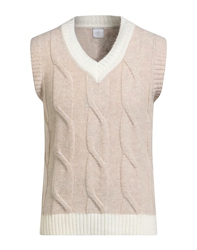 ELEVENTY Cashmere jumper PLATINUM Beige 71% Cashmere, 19% Silk, 10% Polyester