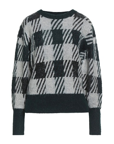 BOSS HUGO BOSS Jumper Dark green 48% Polyamide, 34% Wool, 18% Alpaca wool