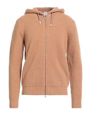 ELEVENTY Cardigan Camel 68% Wool, 29% Cashmere, 3% Elastane