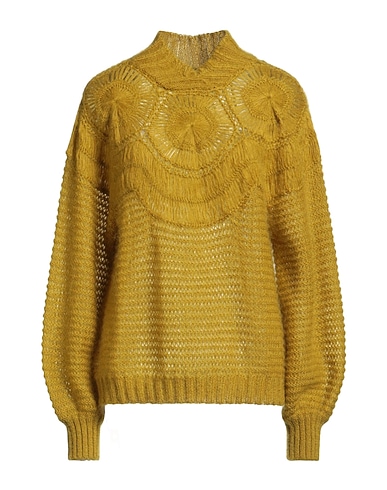 ALBERTA FERRETTI Jumper Military green 50% Mohair wool, 32% Polyamide, 18% Virgin Wool