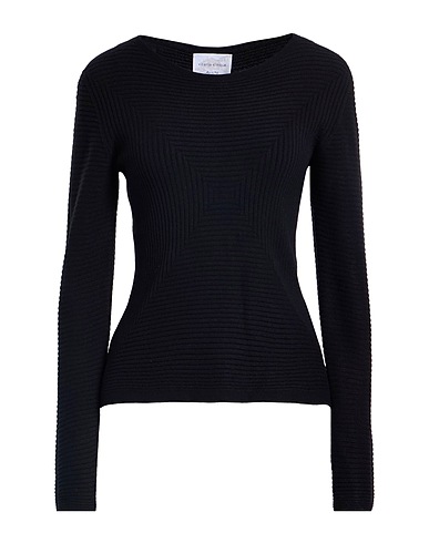 VICARIO CINQUE Pullover Schwarz 65% Viskose, 35% Polyamid